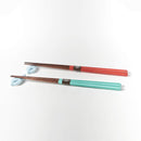 [CHOPSTICKS] SPARKLING WAVE PAIR WITH CHOPSTICK RESTS | WAKASA LACQUERED CHOPSTICKS | MATSUKAN