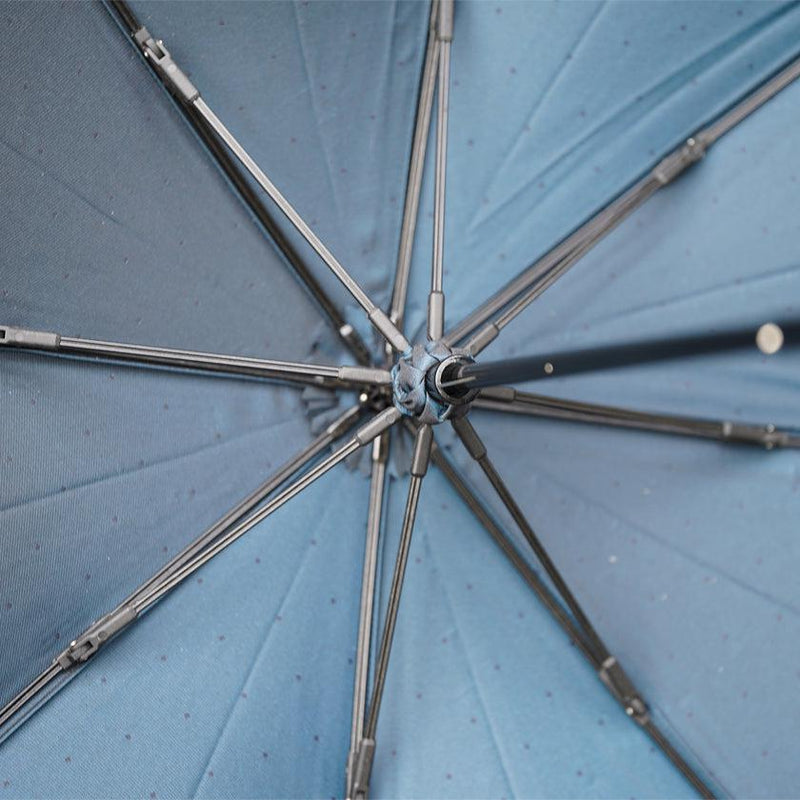 [雨傘]帝國家庭機构供應商“紳士”傘品點折疊（海軍）|東京傘