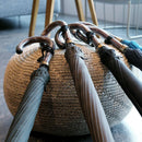 [UMBRELLA] GENTLEMEN'S CHESS LONG CARBON (NAVY) | TOKYO UMBRELLA | MAEHARA KOEI SHOTEN