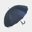 [UMBRELLA] GENTLEMEN'S CHESS LONG CARBON (NAVY) | TOKYO UMBRELLA | MAEHARA KOEI SHOTEN