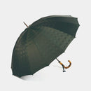 [UMBRELLA] GENTLEMEN'S CHESS LONG CARBON (MOSS GREEN) | TOKYO UMBRELLA | MAEHARA KOEI SHOTEN