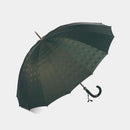[UMBRELLA] GENTLEMEN'S CHESS LONG CARBON (MOSS GREEN) | TOKYO UMBRELLA | MAEHARA KOEI SHOTEN