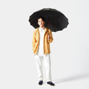 [UMBRELLA] GENTLEMEN'S CHESS LONG CARBON (MOSS GREEN) | TOKYO UMBRELLA | MAEHARA KOEI SHOTEN