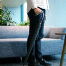 [UMBRELLA] GENTLEMEN'S CHESS LONG CARBON (MOSS GREEN) | TOKYO UMBRELLA | MAEHARA KOEI SHOTEN