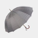 [UMBRELLA] GENTLEMEN'S CHESS LONG CARBON (GRAY) | TOKYO UMBRELLA | MAEHARA KOEI SHOTEN
