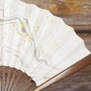 [HAND FAN] WOMEN'S SUMINAGASHI KARAKI | UNKINDO FUKATSU | EDO FOLDING FANS