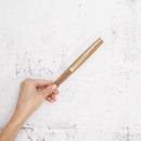 [HAND FAN] UNKINDO FUKATSU WOMEN'S HAKU ORANGE HONSUSU-TAKE | EDO FOLDING FANS