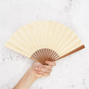 [HAND FAN] UNKINDO FUKATSU WOMEN'S HAKU PURPLE-PINK HONSUSU-TAKE | EDO FOLDING FANS