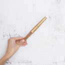 [HAND FAN] UNKINDO FUKATSU WOMEN'S HAKU GOLD-ORANGE HONSUSU-TAKE | EDO FOLDING FANS