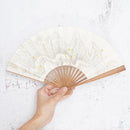 [HAND FAN] UNKINDO FUKATSU WOMEN'S SUMINAGASHI HONSUSU-TAKE | EDO FOLDING FANS