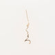 [PIERCED EARRINGS] KOKORO (HEART) ONE EAR, GOLD (K10) | SAORI KUNIHIRO | METAL CASTING