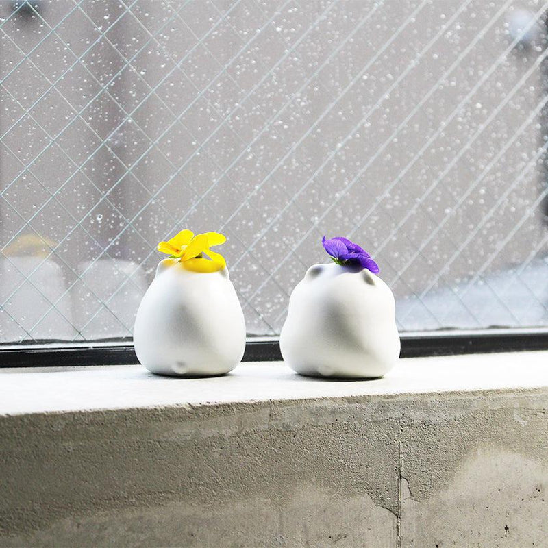 [VASE] HAMSTER VASE (SET OF 2) | KATA KOTO | HIZEN YOSHIDA WARES