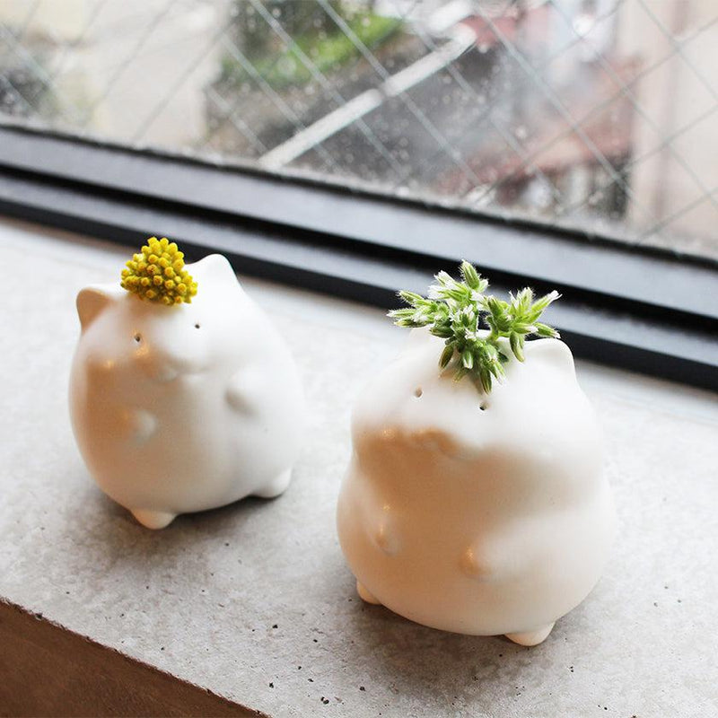 [VASE] HAMSTER VASE (SET OF 2) | KATA KOTO | HIZEN YOSHIDA WARES