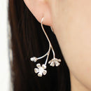 [PIERCED EARRINGS] BABY'S BREATH L | CHECOS | SILVER WORK