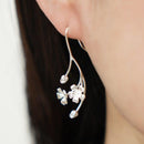 [PIERCED EARRINGS] BABY'S BREATH L | CHECOS | SILVER WORK