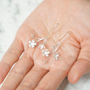 [PIERCED EARRINGS] BABY'S BREATH L | CHECOS | SILVER WORK