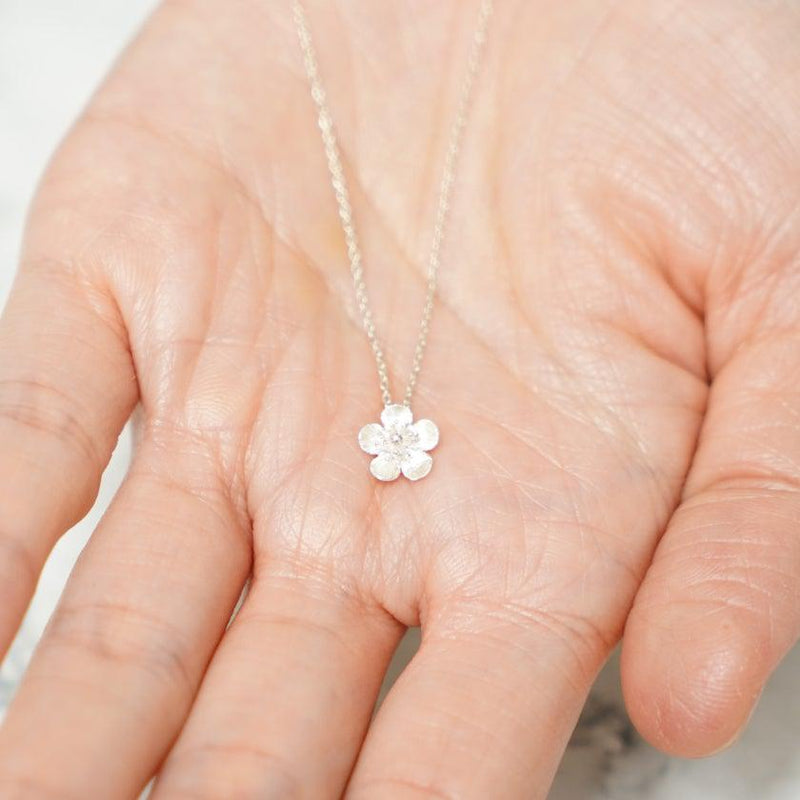 [NECKLACE] JAPANESE APRICOT | CHECOS | SILVER WORK