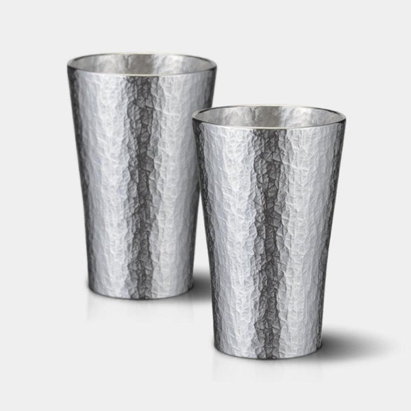 [杯子（杯）]玻璃杯rikka（m）對|大阪naniwa錫製品