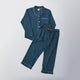 [PAJAMA] COTTON WOOL PILE TURQUOISE SETUP | SEWING