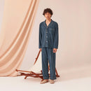 [PAJAMA] COTTON WOOL PILE TURQUOISE SETUP | SEWING