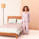 [PAJAMA] COTTON WOOL PILE LAVENDER SETUP | SEWING