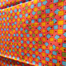 [FUROSHIKI] SQUARE RED | HAND PRINTING