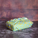 [FUROSHIKI] DIAMOND GREEN | HAND PRINTING