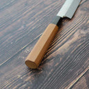 [KITCHEN (CHEF) KNIFE] SATO UMA MITSUHIRO YOSHIHIRO SHIRAJI STEEL WATER-GRILLED HONYAKI TIP MARU OCTOPUS KNIFE 330MM MIRROR SURFACE WAVE FLOATING 1ST PLACE OCTAGONAL PATTERN | SAKAI FORGED BLADES|YAMAWAKI CUTLERY