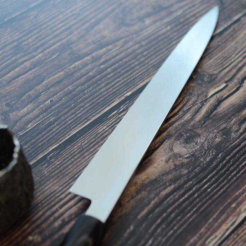 [廚房（Chef）刀具] Mov Honyaki Yanagi Knife （240mm， 270mm ， 300mm）鏡面完成 | Sakai Forged Blades