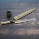 [KITCHEN (CHEF) KNIFE] MOV HONYAKI YANAGI KNIFE (240MM, 270MM, 300MM) MIRROR FINISH | SAKAI FORGED BLADES|YAMAWAKI CUTLERY