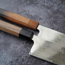 [KITCHEN (CHEF) KNIFE] 65MM MO.V SUMI-NAGASHI WITH WALNUT HANDLE | SAKAI FORGED BLADES | YOSHIHIRO