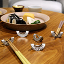 [CHOPSTICK REST (HOLDER)] RIN - 5 PIECES | TAKAOKA BRONZE CASTING | NOUSAKU