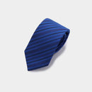 [TIE] STRIPE BLUE E | HAKATA TEXTILES| OKANO