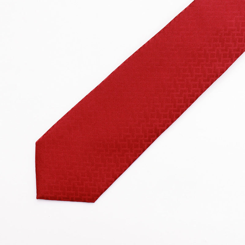 [tie] ajiro-no-manji紅色C | hakata紡織品| Okano