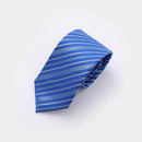 [TIE] STRIPE BLUE G | HAKATA TEXTILES| OKANO