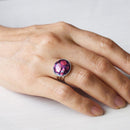 [ACCESSORY] ROUND RING SUKE (6 COLORS) | OWARI CLOISONNE