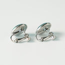 [ACCESSORY] ROUND EARRINGS 15mm SUKE (6 COLORS) | OWARI CLOISONNE