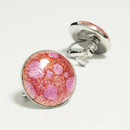 [ACCESSORY] ROUND EARRINGS 20mm SUKE (6 COLORS) | OWARI CLOISONNE