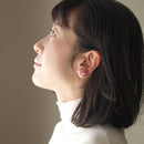 [ACCESSORY] ROUND EARRINGS 20mm SUKE (6 COLORS) | OWARI CLOISONNE