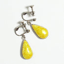 [ACCESSORY] DROP EARRINGS SUKE (6 COLORS) | OWARI CLOISONNE