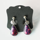 [ACCESSORY] DROP EARRINGS SUKE (6 COLORS) | OWARI CLOISONNE