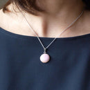 [ACCESSORY] ROUND PENDANT HAKU (6 COLORS) | OWARI CLOISONNE