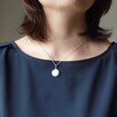 [ACCESSORY] ROUND PENDANT HAKU (6 COLORS) | OWARI CLOISONNE