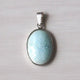 [ACCESSORY] OVAL PENDANT HAKU (6 COLORS) | OWARI CLOISONNE