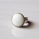 [ACCESSORY] ROUND RING HAKU (6 COLORS) | OWARI CLOISONNE