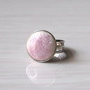 [ACCESSORY] ROUND RING HAKU (6 COLORS) | OWARI CLOISONNE