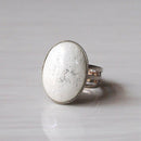 [ACCESSORY] OVAL RING HAKU (6 COLORS) | OWARI CLOISONNE