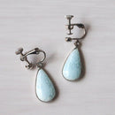 [ACCESSORY] DROP EARRINGS HAKU (6 COLORS) | OWARI CLOISONNE