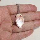 [ACCESSORY] PENDANT ROSE (RED) | OWARI CLOISONNE