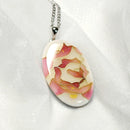 [ACCESSORY] PENDANT ROSE (RED) | OWARI CLOISONNE